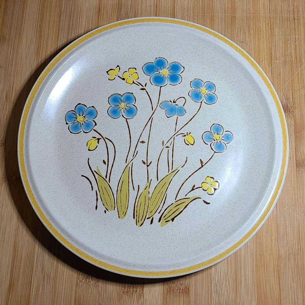 Floral Patterned Dinner Plates - Picture 4 of 5